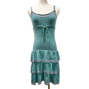 Betsey Johnson SeaFoam Knit Dress NWT